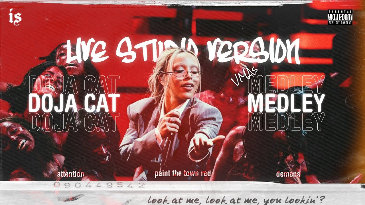 Doja Cat - Attention / Paint The Town Red / Demons (VMAs Live Studio Version)