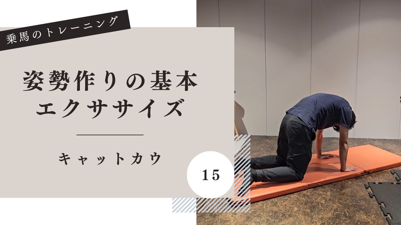 【乗馬】騎乗姿勢を良くするエクササイズ