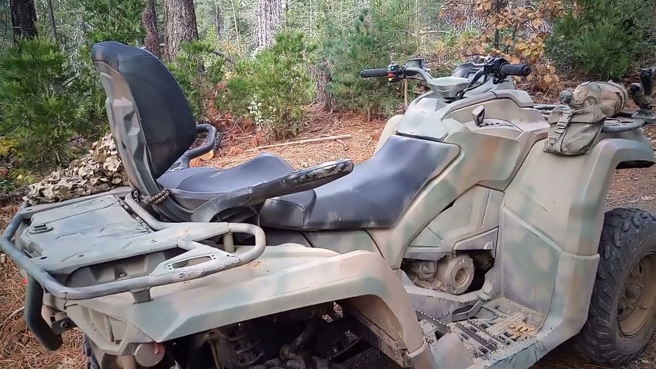 Cammo Paint for the ATV