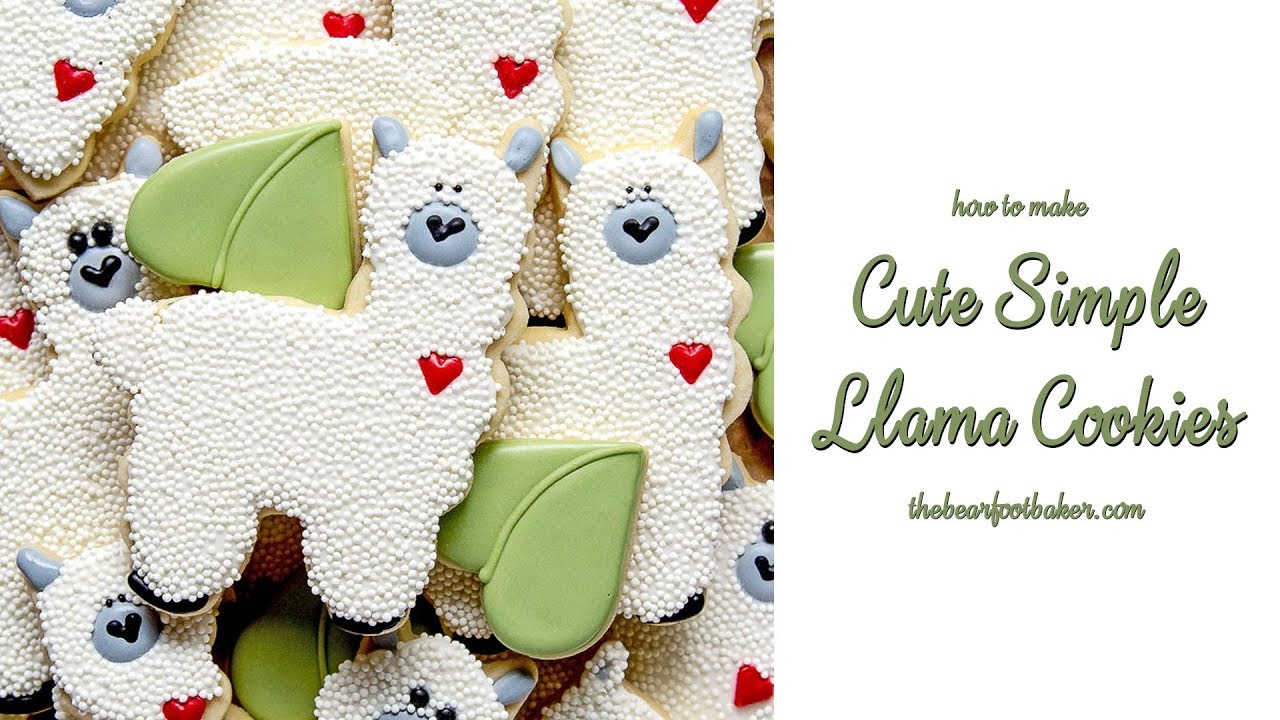 How to Make Simple Llama Cookies