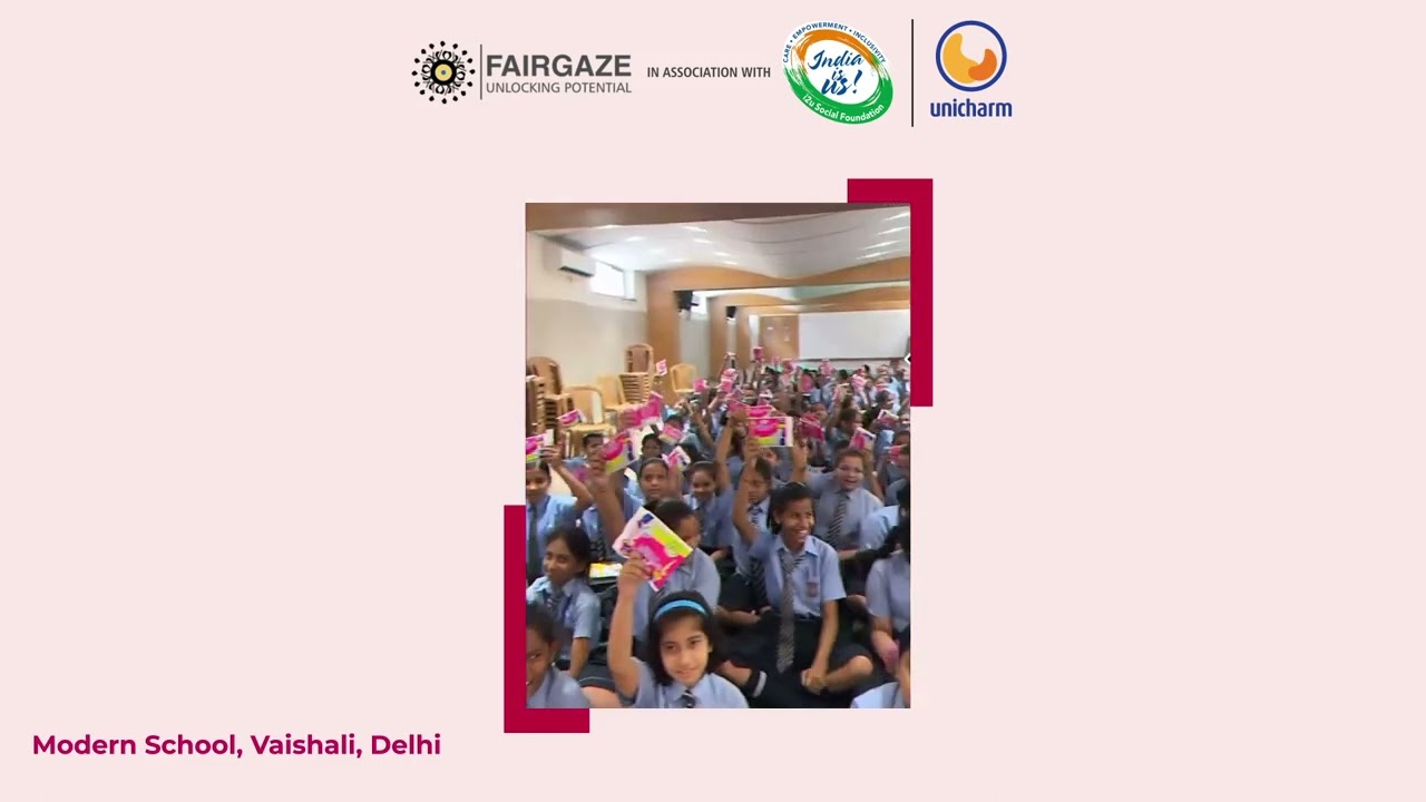 Celebrating World Menstrual Hygiene Day Campaign 2024 with School Girls