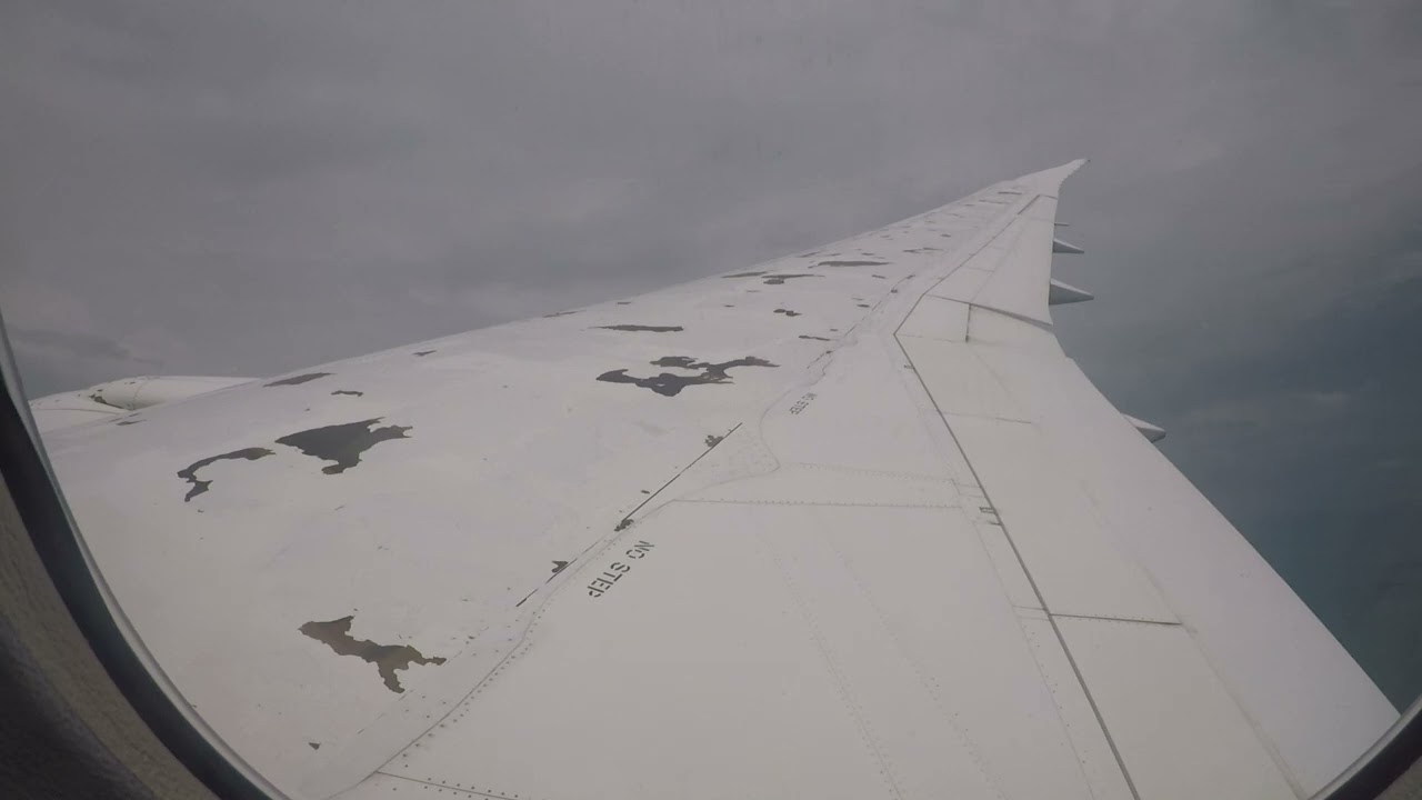 LANDING | SCOOT BOEING B787-9 TR281: Denpasar (Bali) Int'l DPS ✈ Singapore Changi (SIN) | Rough Wind