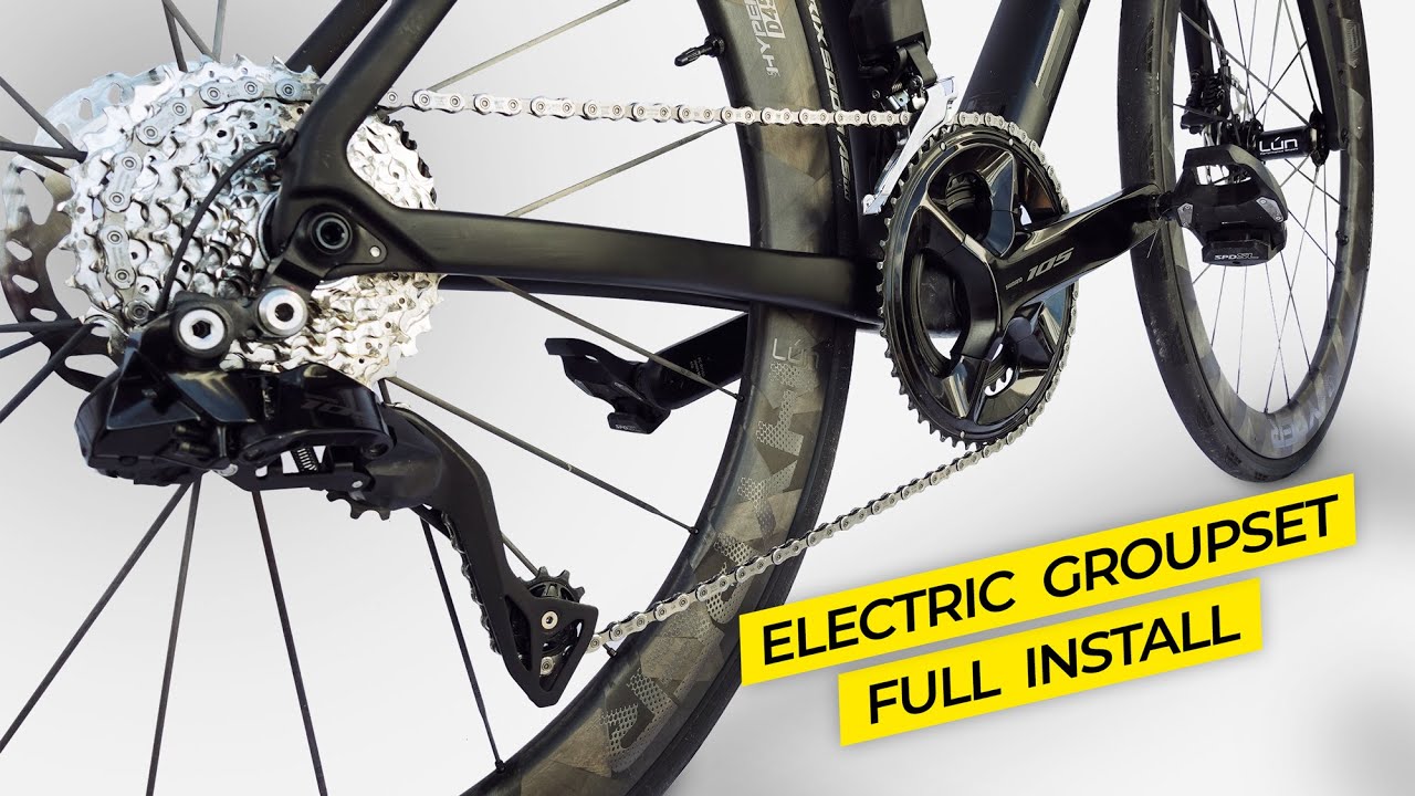 Как установить электрическую группу Shimano… Все, что вам нужно знать!!