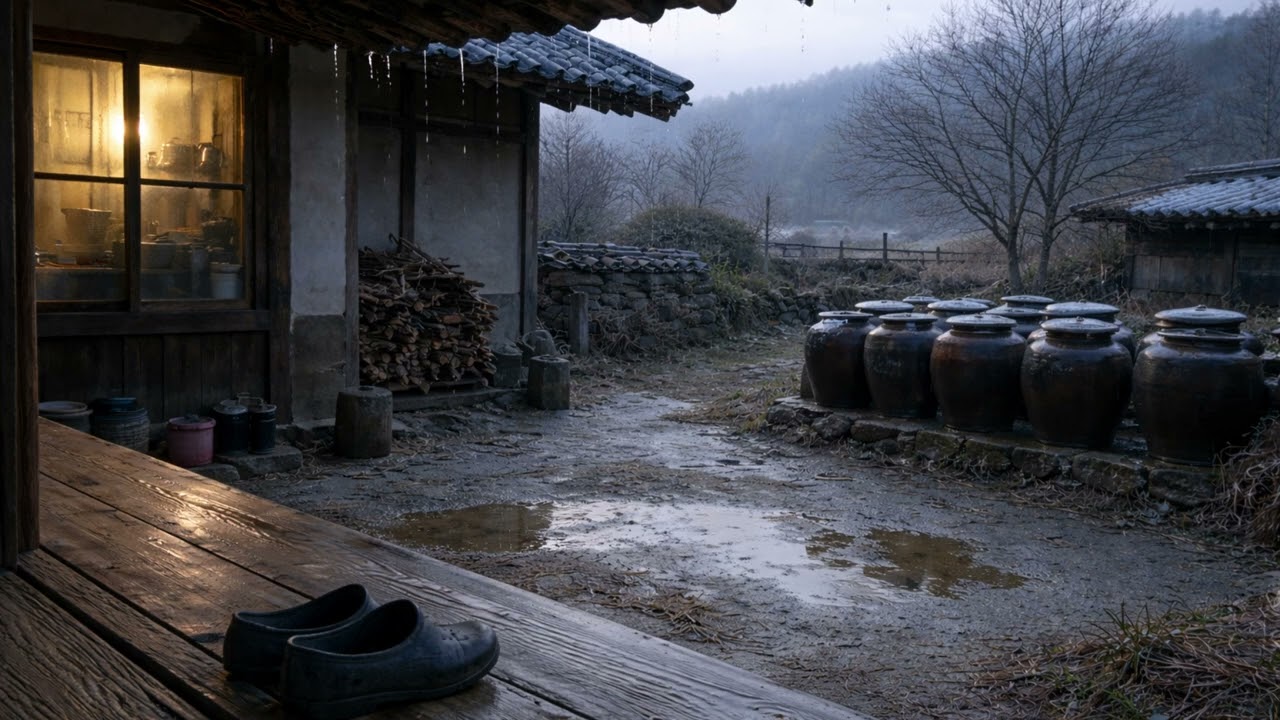 해빙기 처마 끝의 물방울 (목소리 없는) | 내 곁을 지켜주는 노래 – 달지 않은 빵 같은, 그냥 틀어두는 음악