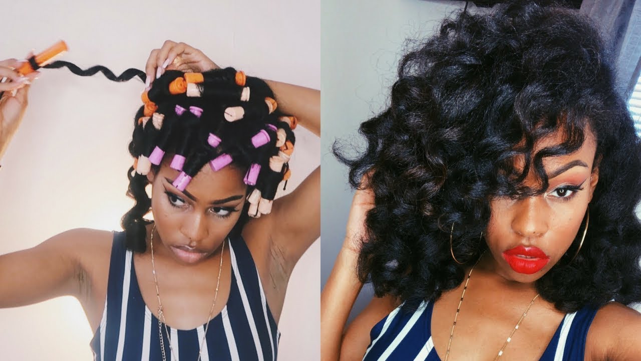 Perm Rod Set On Natural Hair | Fortify'd Naturals