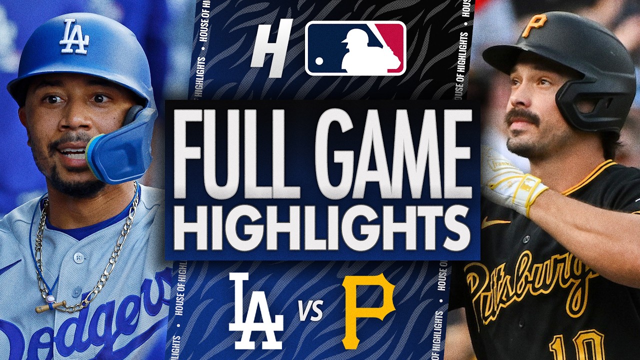 Los Angeles Dodgers против Pittsburgh Pirates &mdash; ЛУЧШИЕ МОМЕНТЫ МАТЧА 🔥 9 июня 2026 г., сезон MLB
