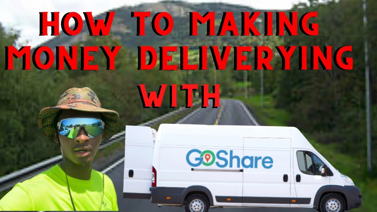 Is GoShare a Good Side Hustle?!? How to  make money doing GoShare Delivery App🛻