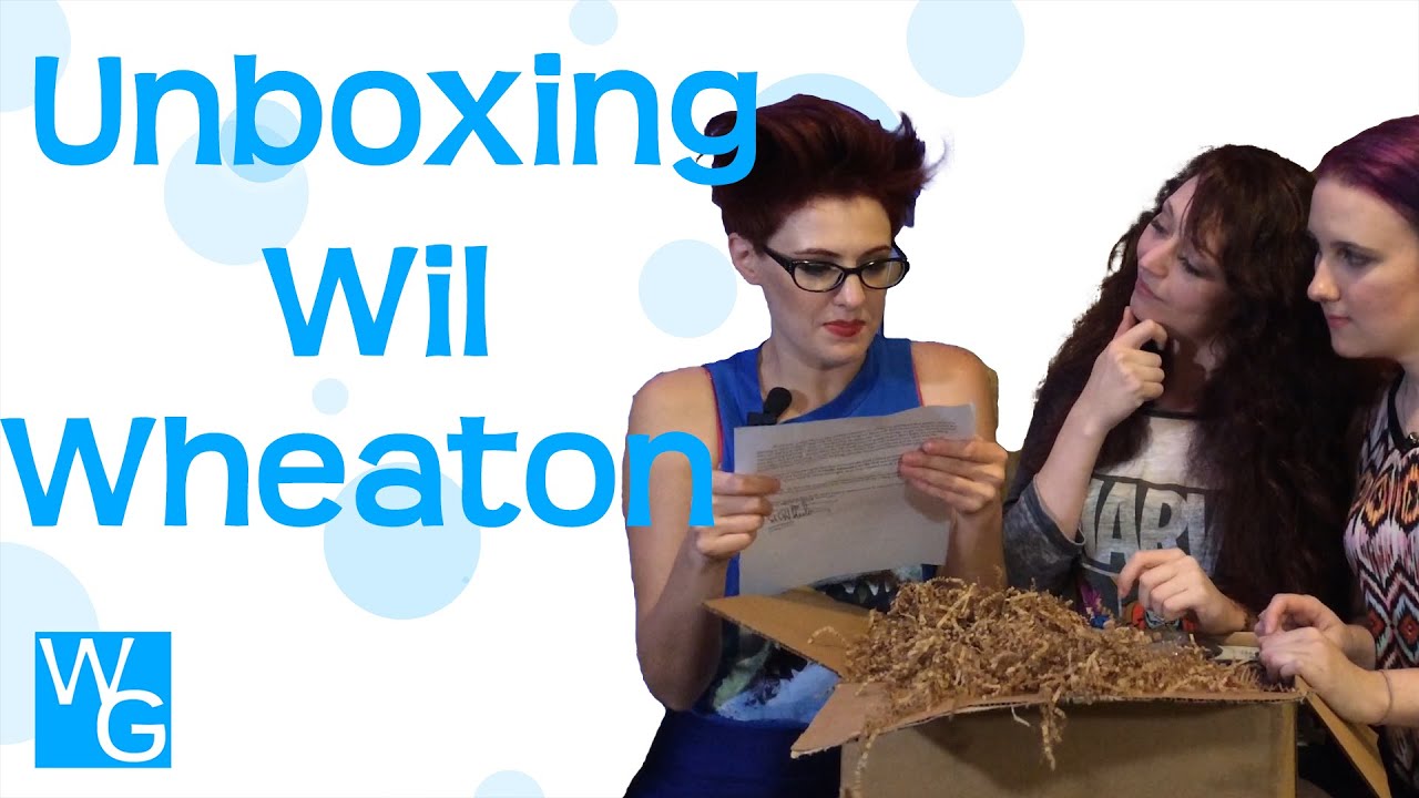 Unboxing Wil Wheaton's Quarterly Co Box