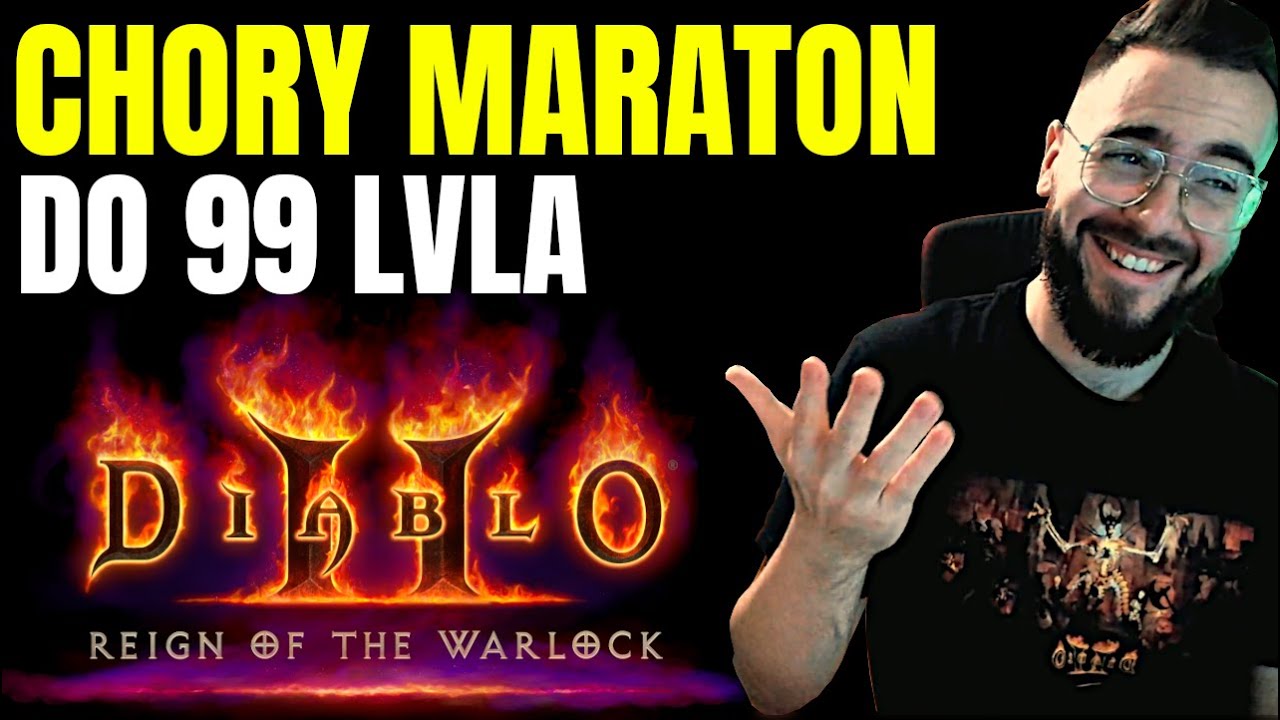 WYŚCIG LEVELOWY! Wbijamy 99 lvl WARLOCKIEM w Diablo 2: Resurrected: Reign of the Warlock !holy