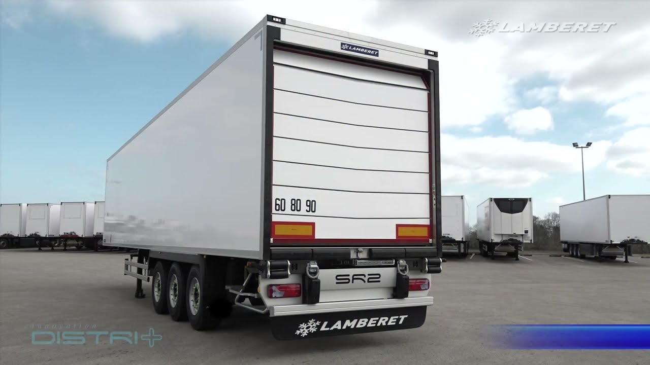 Lamberet | Distri+ pneumatic rear curtain