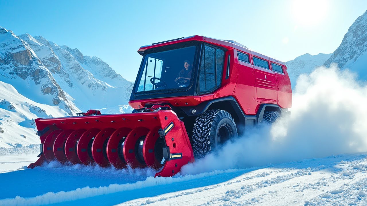 75 Epic Snow-Clearing Machines That Dominate Winter