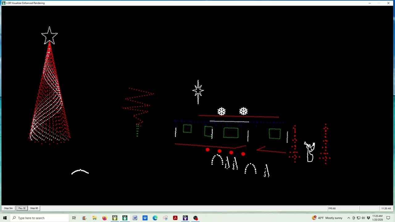 Christmas this Year by TobyMac. TBS Musical Christmas Light Display 2025 Visualizer file.