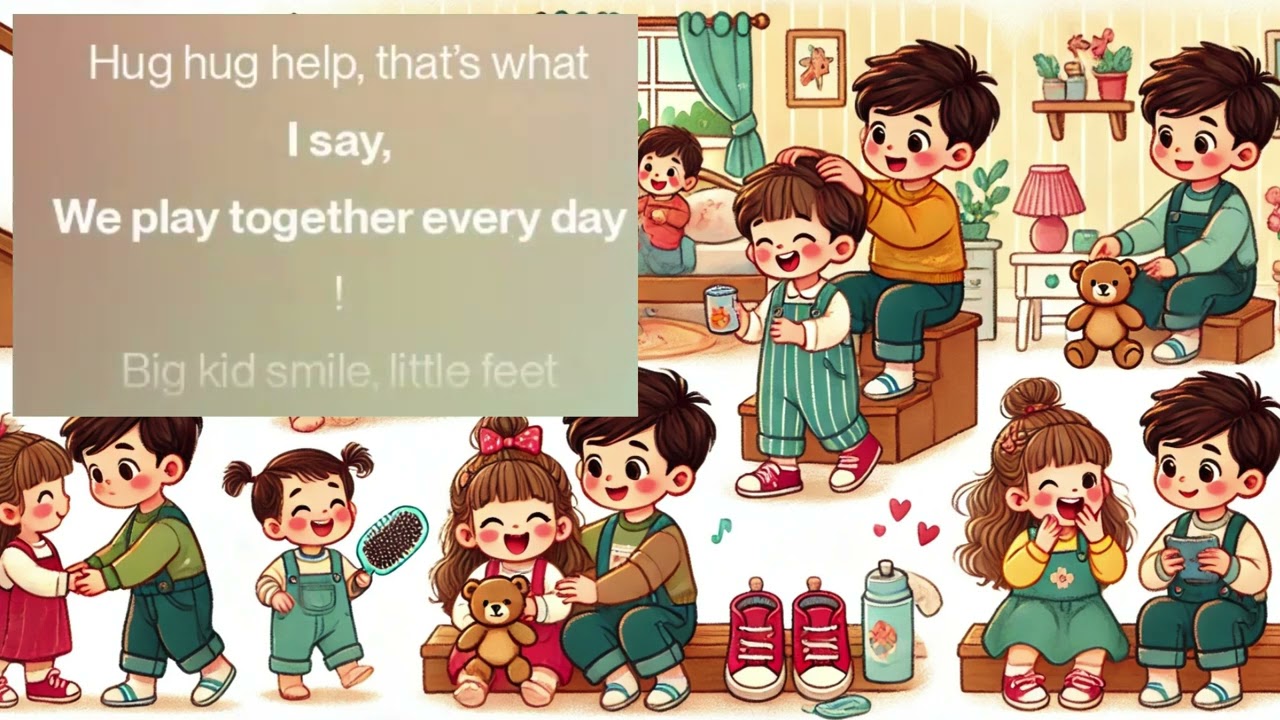 Sibling Song | Kindness & Caring Rhyme | 