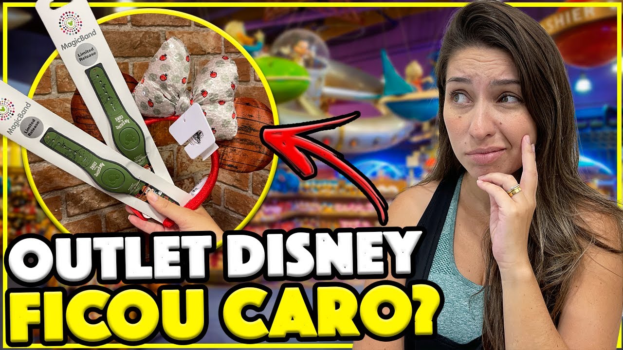 COMO ESTÃO OS PREÇOS DO OUTLET DISNEY DE ORLANDO EM 2022
