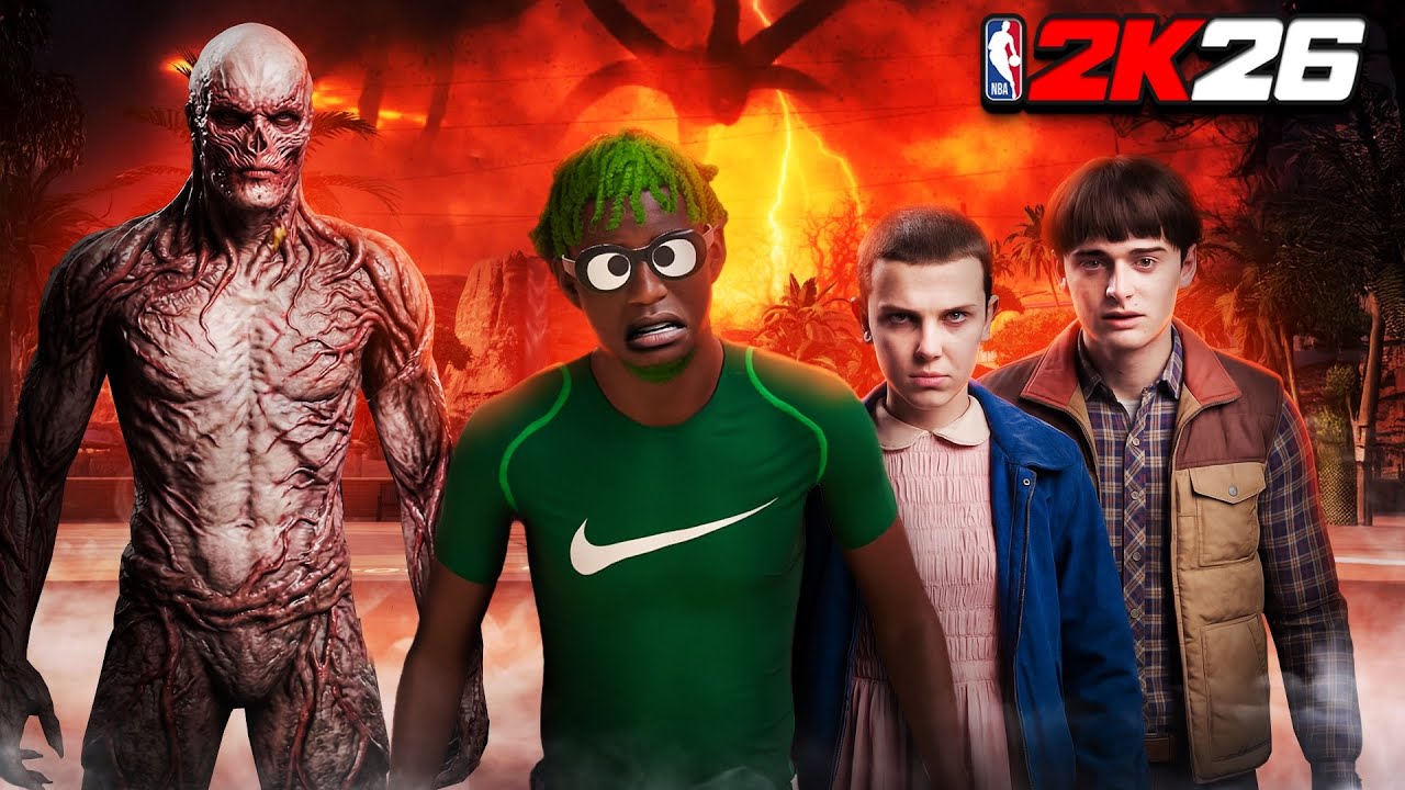 Я выжил в сериале «Очень странные дела» в NBA 2K26!