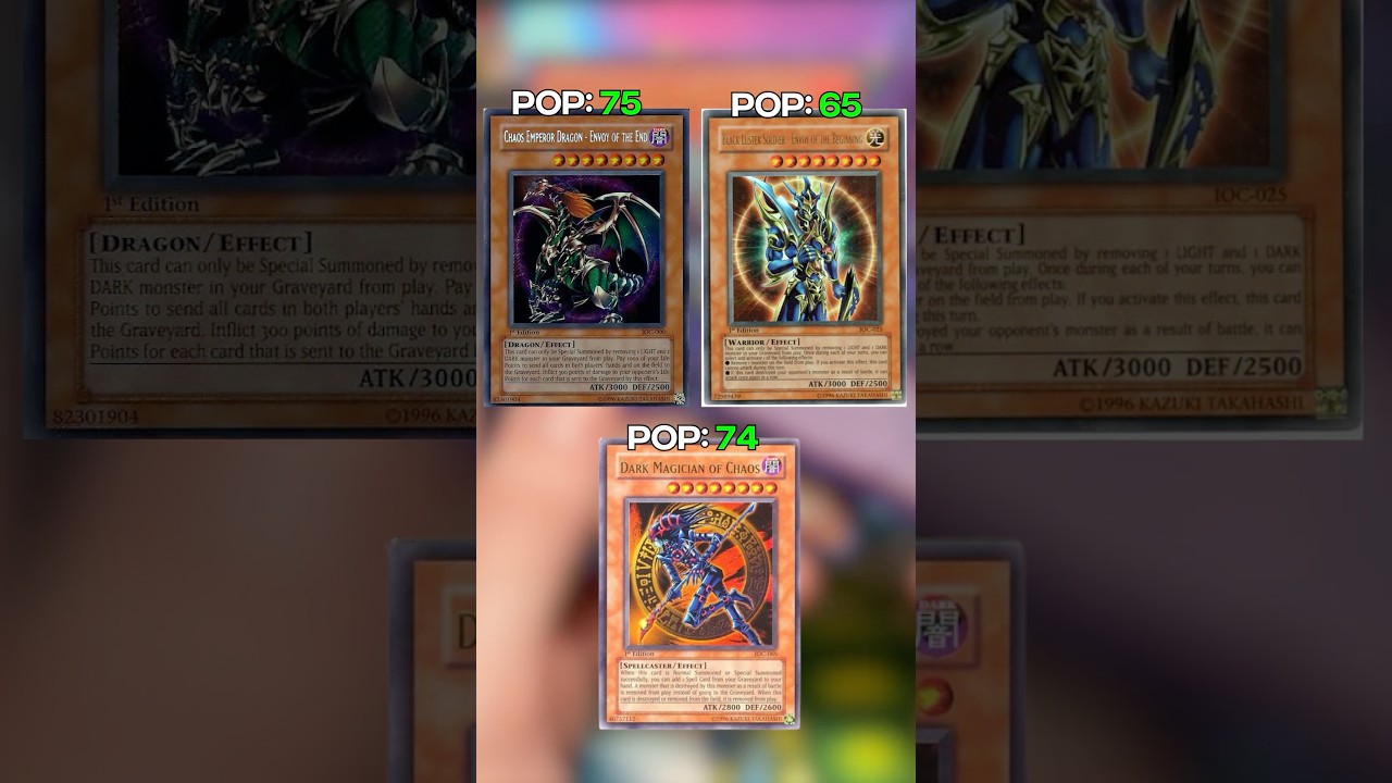 Old Yugioh Cards Are EXTREMELY RARE!