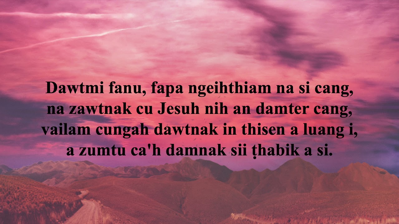 JESUH LAWNG KAN DAMNANAK II NOAMI PAR THA SUNG (KARAOKE)