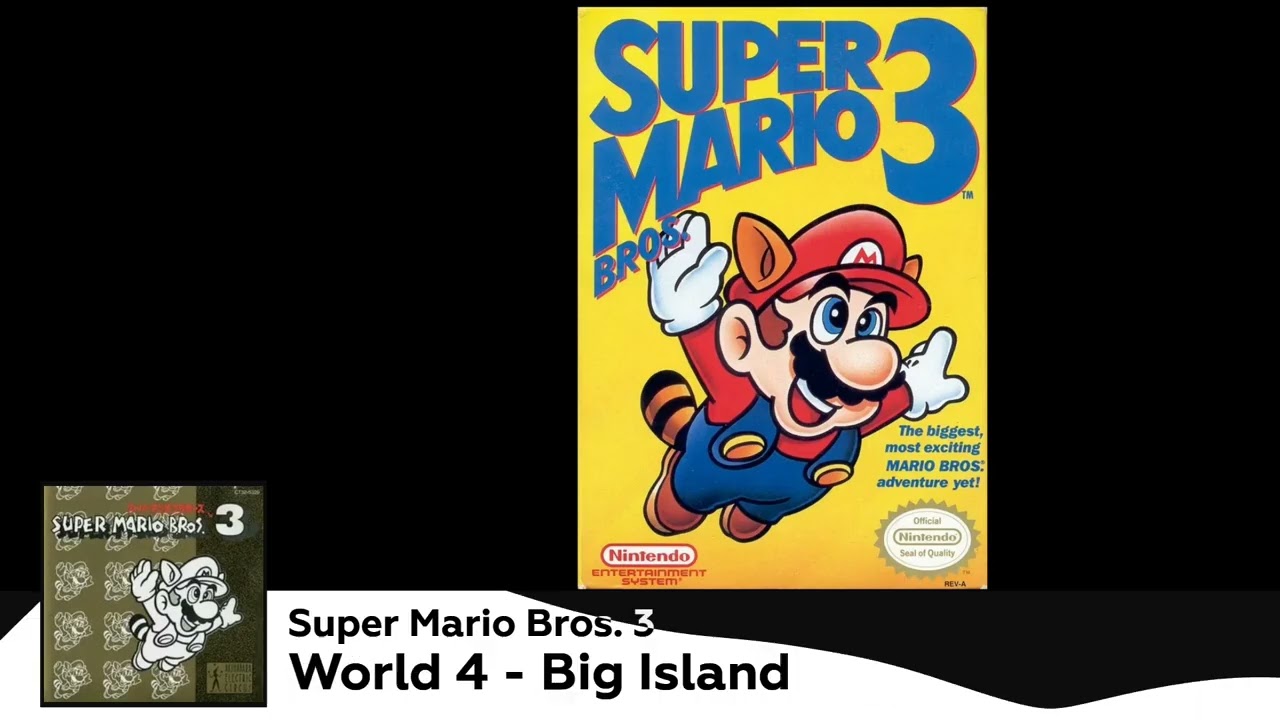 Super Mario Bros. 3 OST - World 4 Map - Big Island