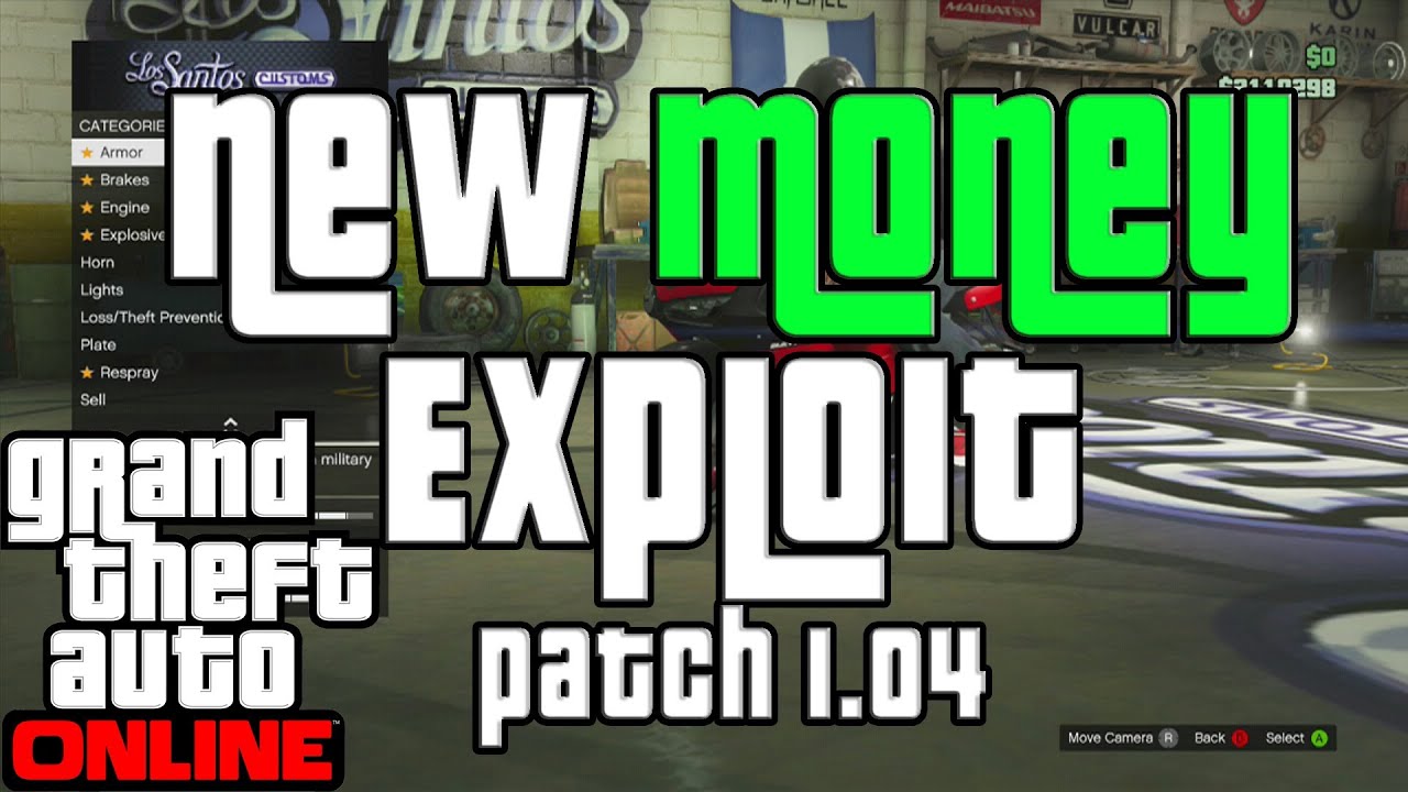 GTA 5 Online Money Exploit Patch 104 - GTA Online New Money Exploit