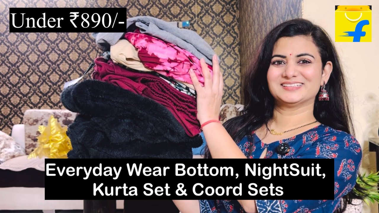 Must Have Flipkart Haul, Kurta Set, Co-Ords Set, Flared Palazzo, Pleated Skirt,Formal Top,Track Pant