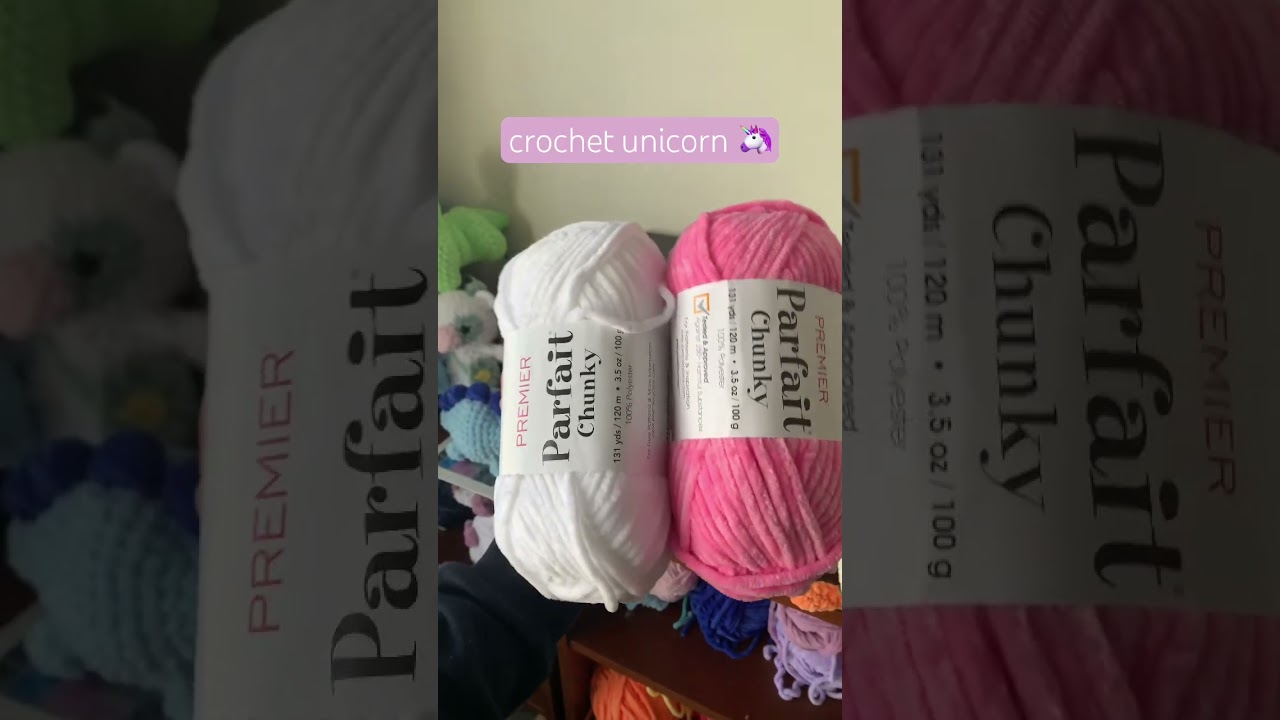 crochet unicorn 🦄✨