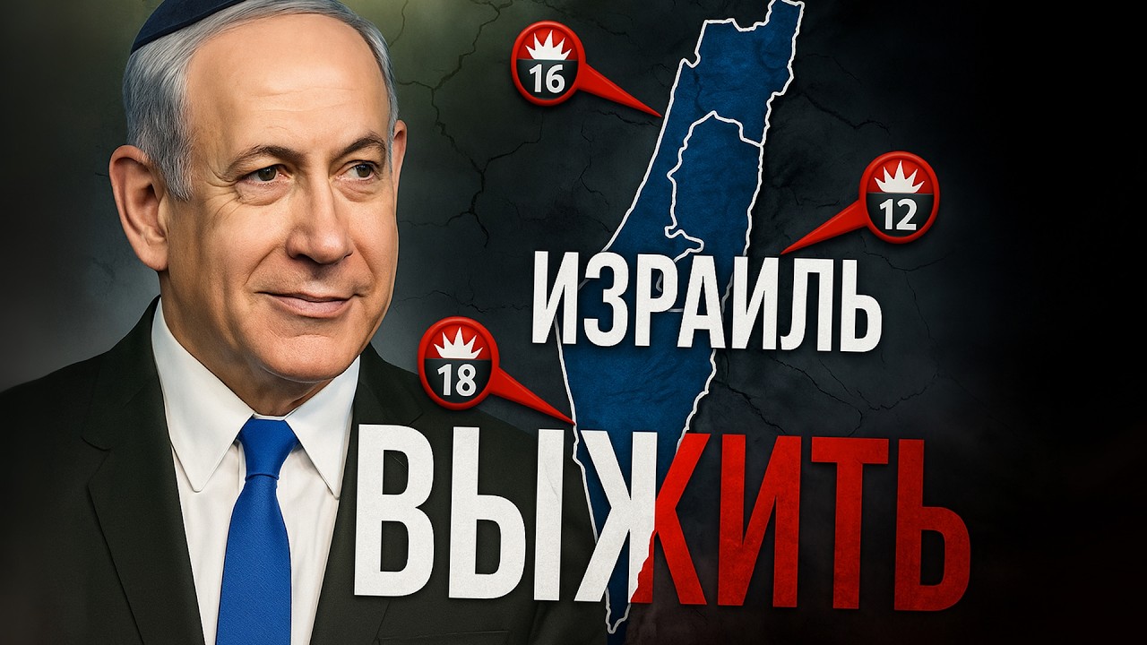 💀 10 ЛЕТ АДА за ИЗРАИЛЬ в Hearts of Iron 4 &bull; Road to 56