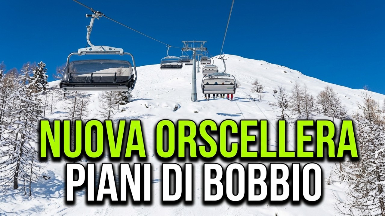 Piani di Bobbio: risalita integrale con la nuova seggiovia Orscellera