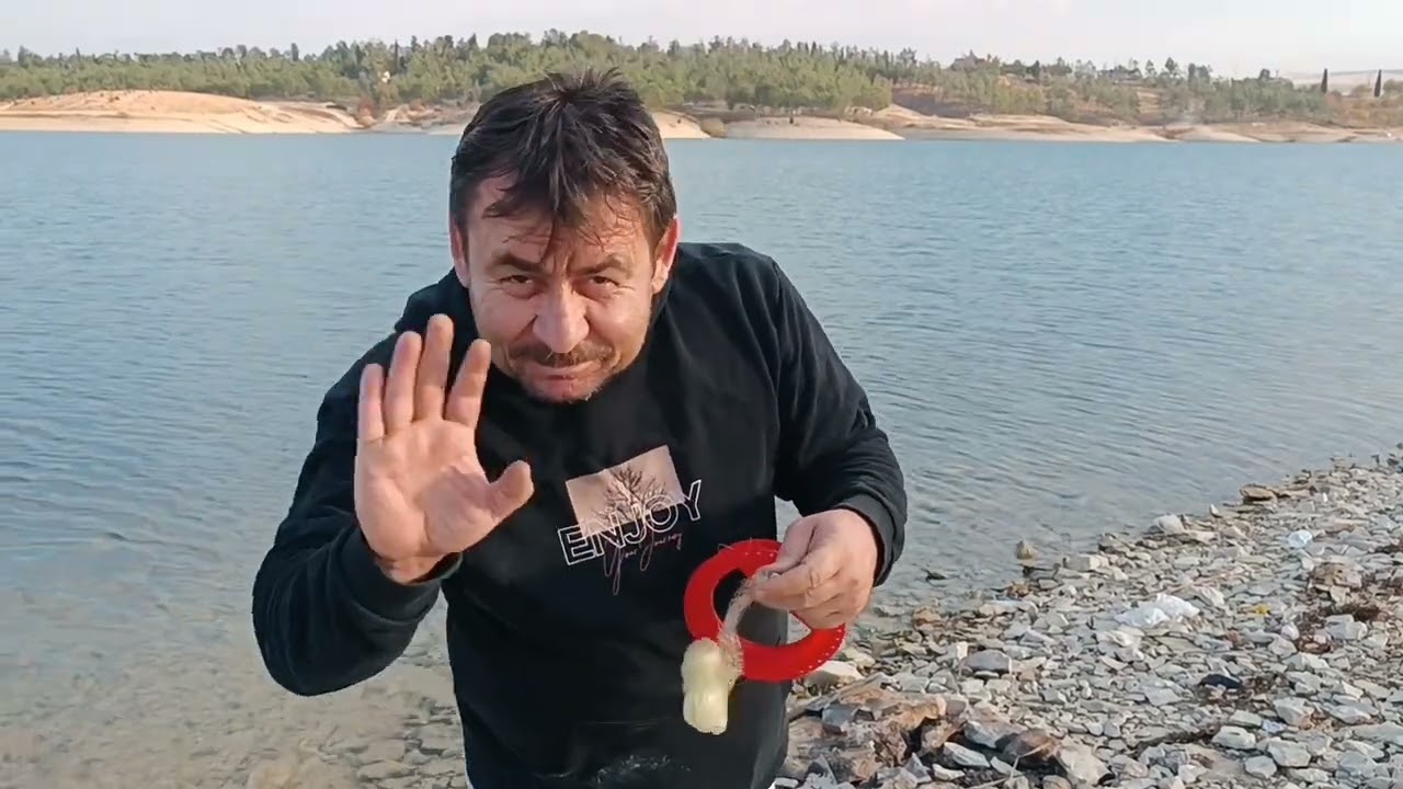 Urfa'da deniz yok diyenler izlesin. Fırat Nehri kamp alanı