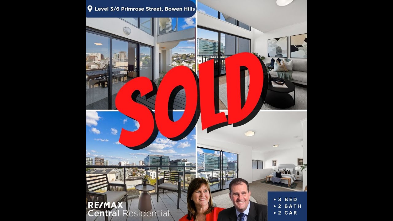SOLD - 2 level Bowen Hills Apartment