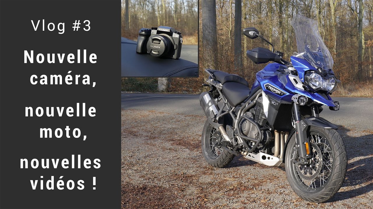 Vlog #3 : nouvelle caméra, nouvelle moto, nouvelles vidéos !