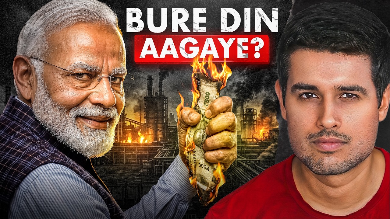 India's Economy is in DANGER | Rupee is Collapsing | Dhruv Rathee