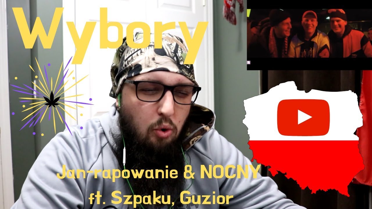 Jan rapowanie & NOCNY ft  Szpaku, Guzior --- Wybory !!!  POLSKA REAKCJA !!
