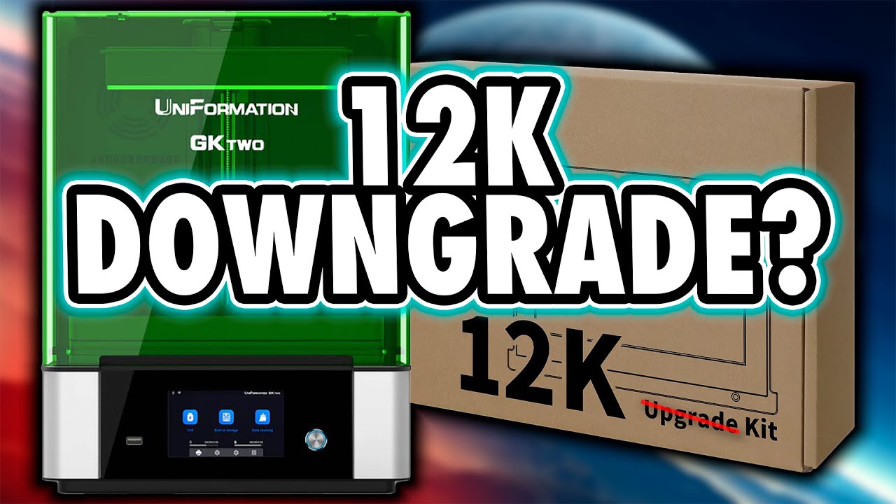 Uniformation GKTwo - 12k - Обновление - Замена экрана - По крайней мере, теперь у него есть WiFi...