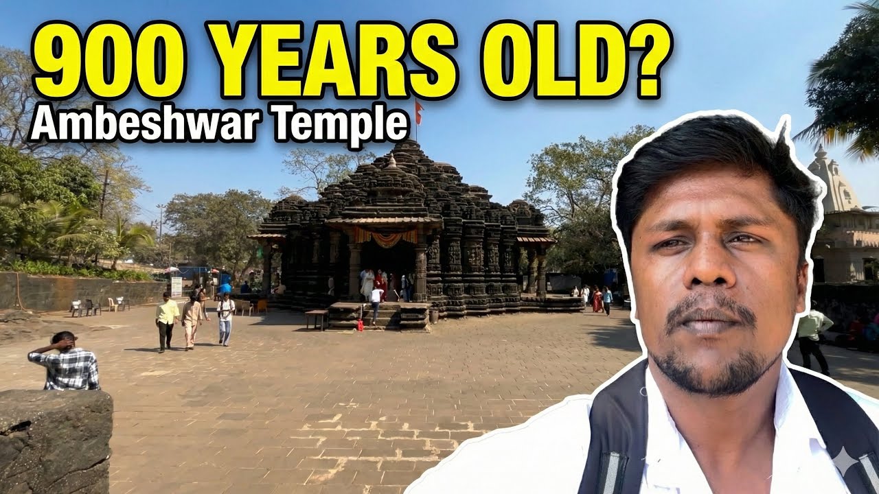 Exploring the 11th-century architectural marvel: Ambeshwar Shiv Temple. 🏛️ A 900-Year-Old Mystery!
