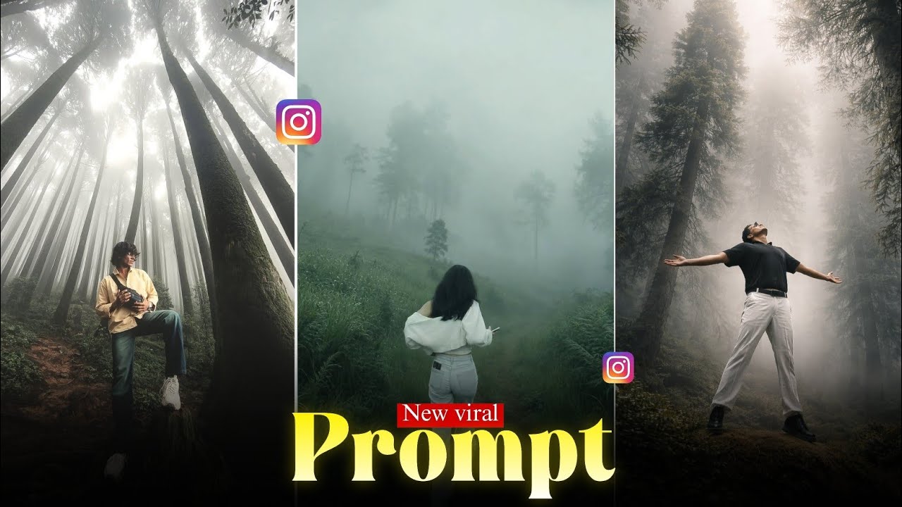 Instagram Trending Cinematic AI Photo Editing Prompt | Cinematic Foggy Effect Photo Editing ChatGPT