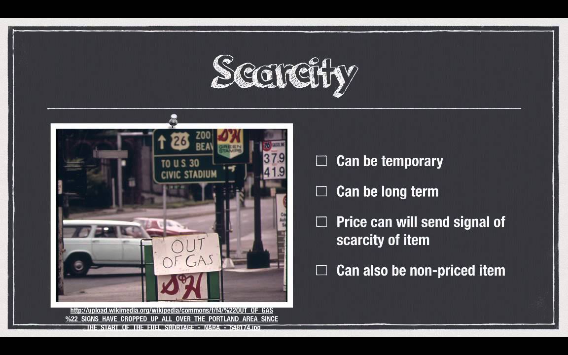 What is Scarcity?