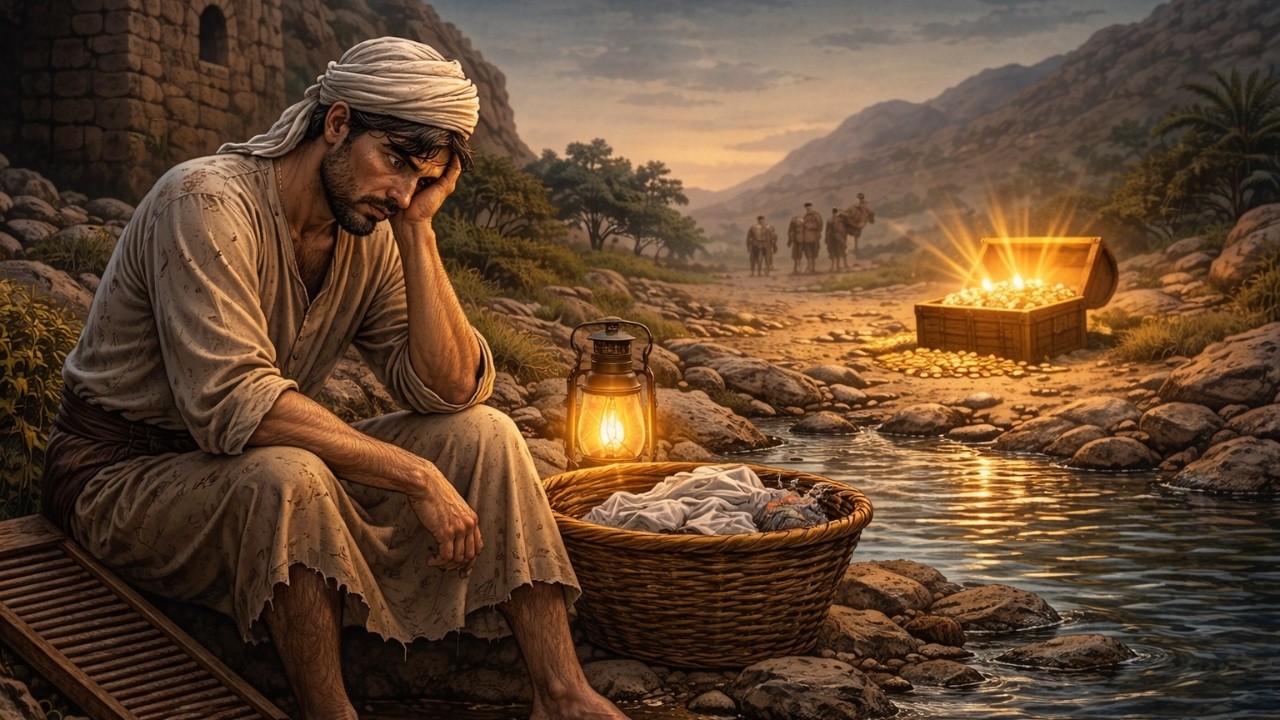 حكاية الغسّال الفقير الذي أهانه الوزير… فجاءه الرزق من حيث لا يحتسب | قصة مؤثرة