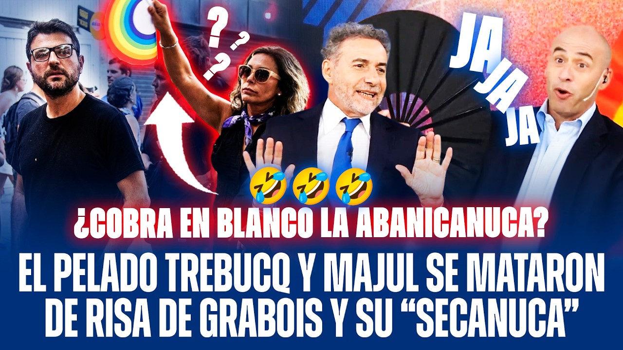 EL PELADO TREBUCQ Y MAJUL SE MATARON DE RISA DE GRABOIS Y SU SECANUCA