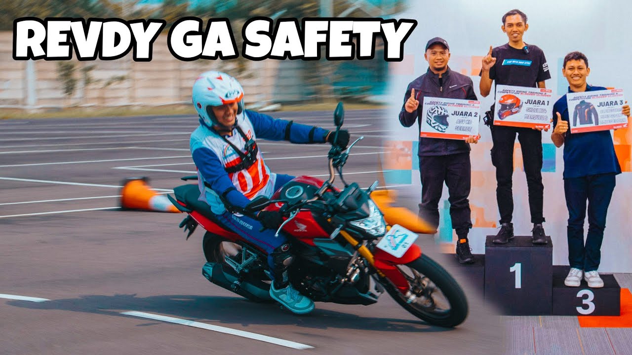 JUARA 3 SAFETY RIDING COMPETITION HONDA