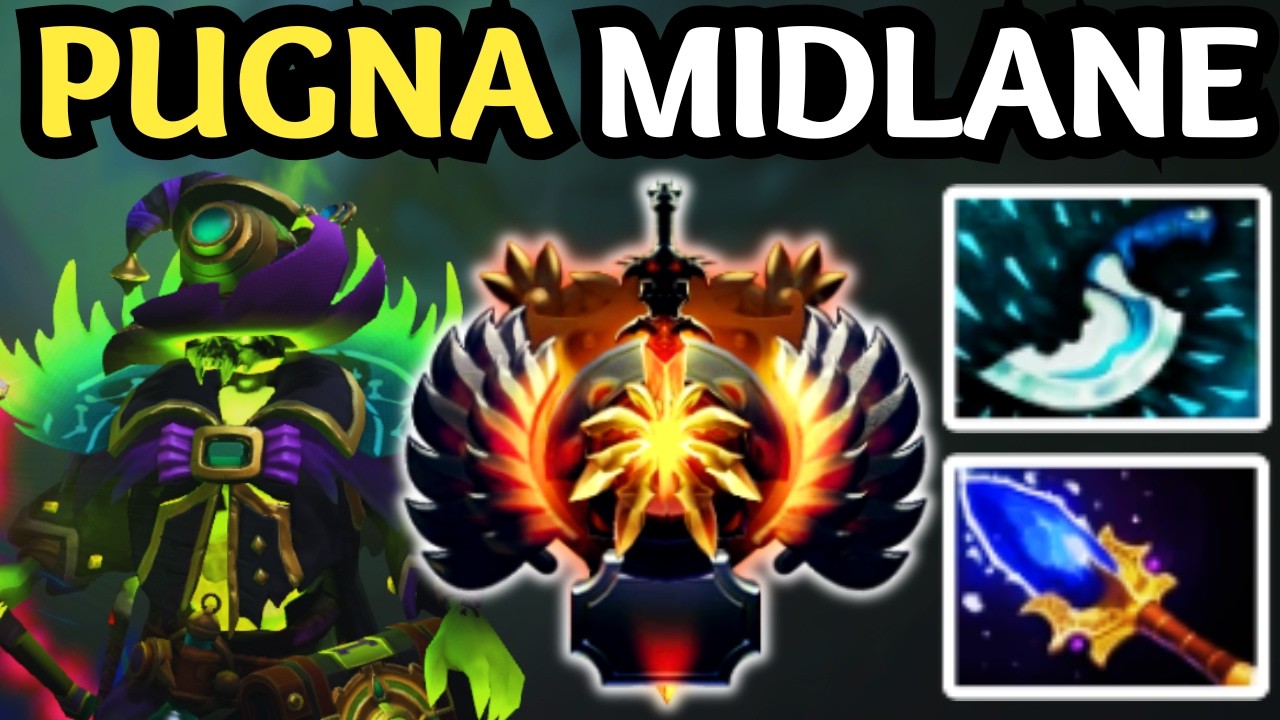 🔥 ONE DRAIN, ONE DEAD HERO — PUGNA MID | DOTA 2 🔥