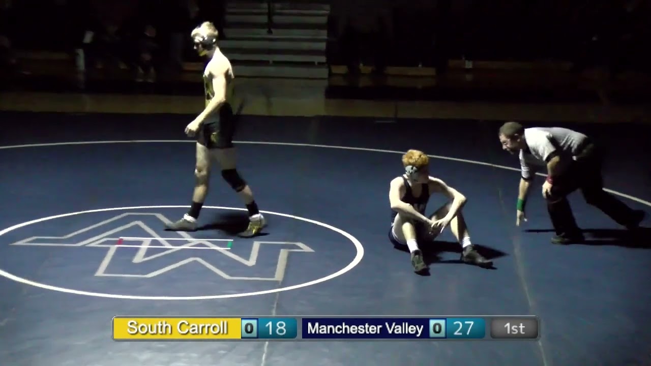 CMSportsNet Highlights -- South Carroll vs. Manchester Valley Wrestling 1/25/2022