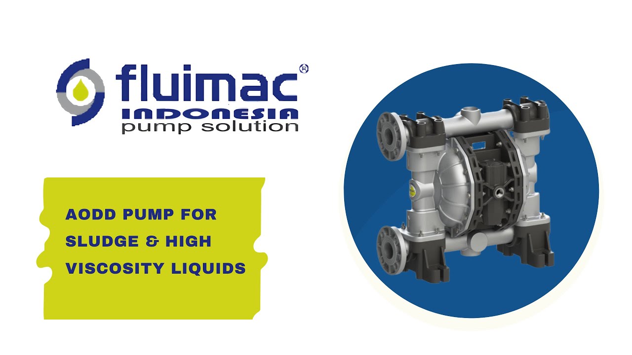FLUIMAC AODD PUMP FOR SLUDGE & PARTICLE