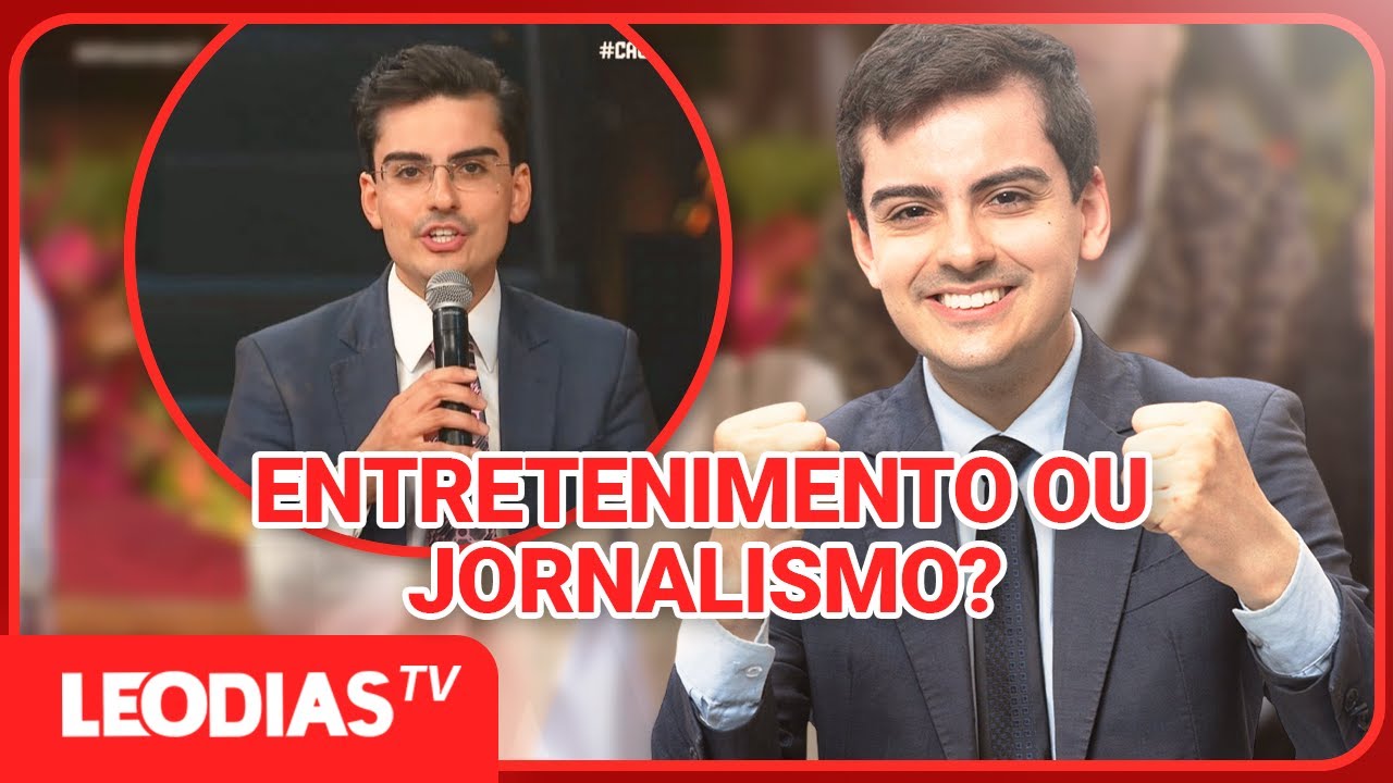 IMPERDÍVEL! LEO DIAS RECEBE DUDU CAMARGO E ELE ABRE O JOGO SOBRE JORNALISMO E ENTRETENIMENTO