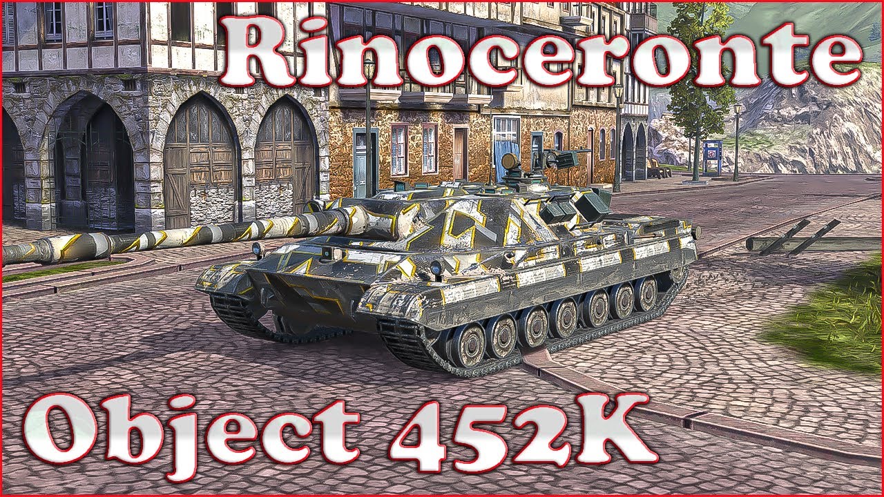 Object 452K, Rinoceronte - WoT Blitz UZ Gaming