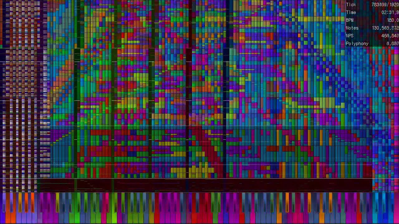 [black midi] nights of nights extreme murder mode b4 373.79 million notes no lag