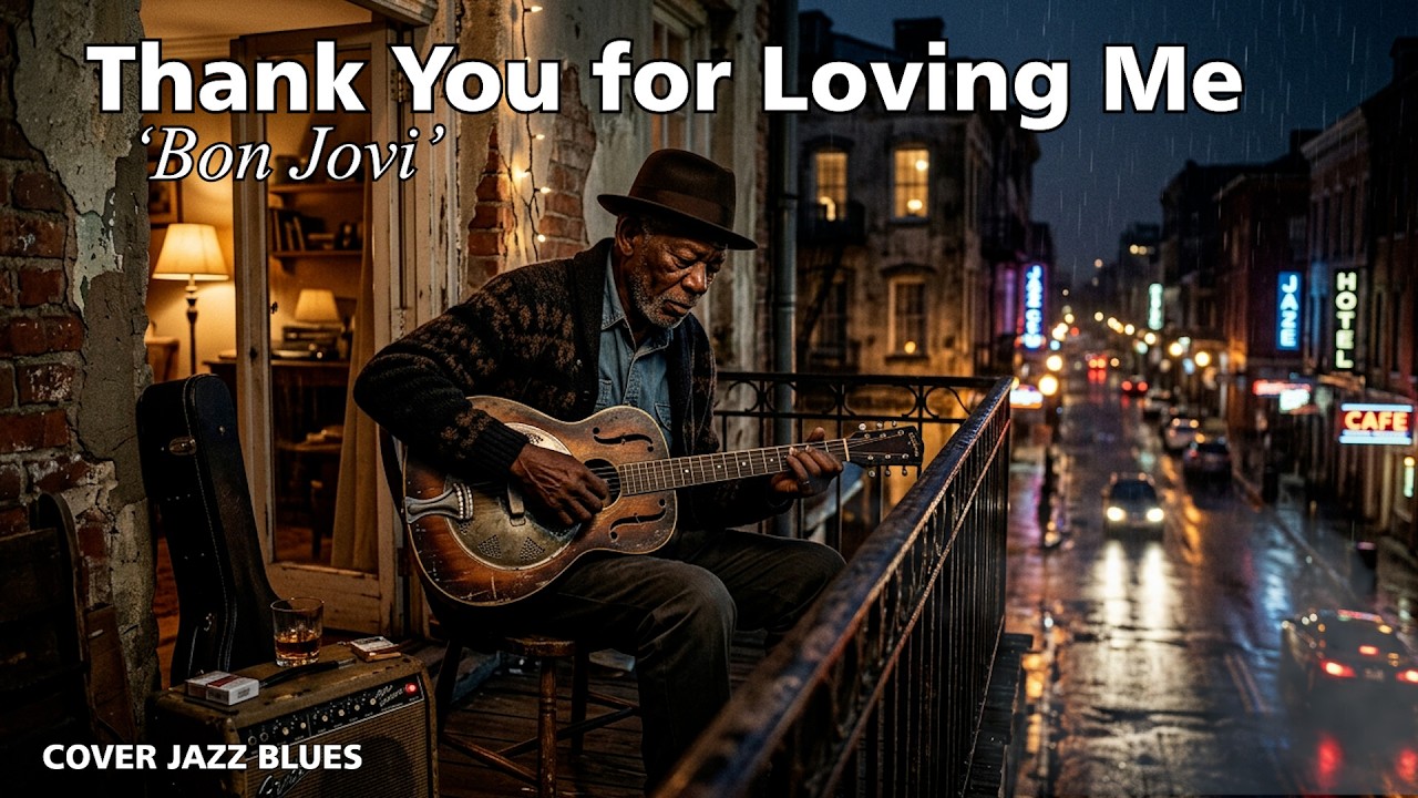 Thank You for Loving Me - Bon Jovi | Cover Jazz Blues | Blue Glasses