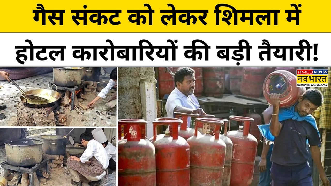 LPG Crisis: गैस सिलेंडर की दिक्कतों के बीच शिमला में होटल कारोबारी ने कैसी तैयारी कर ली?| Hindi News
