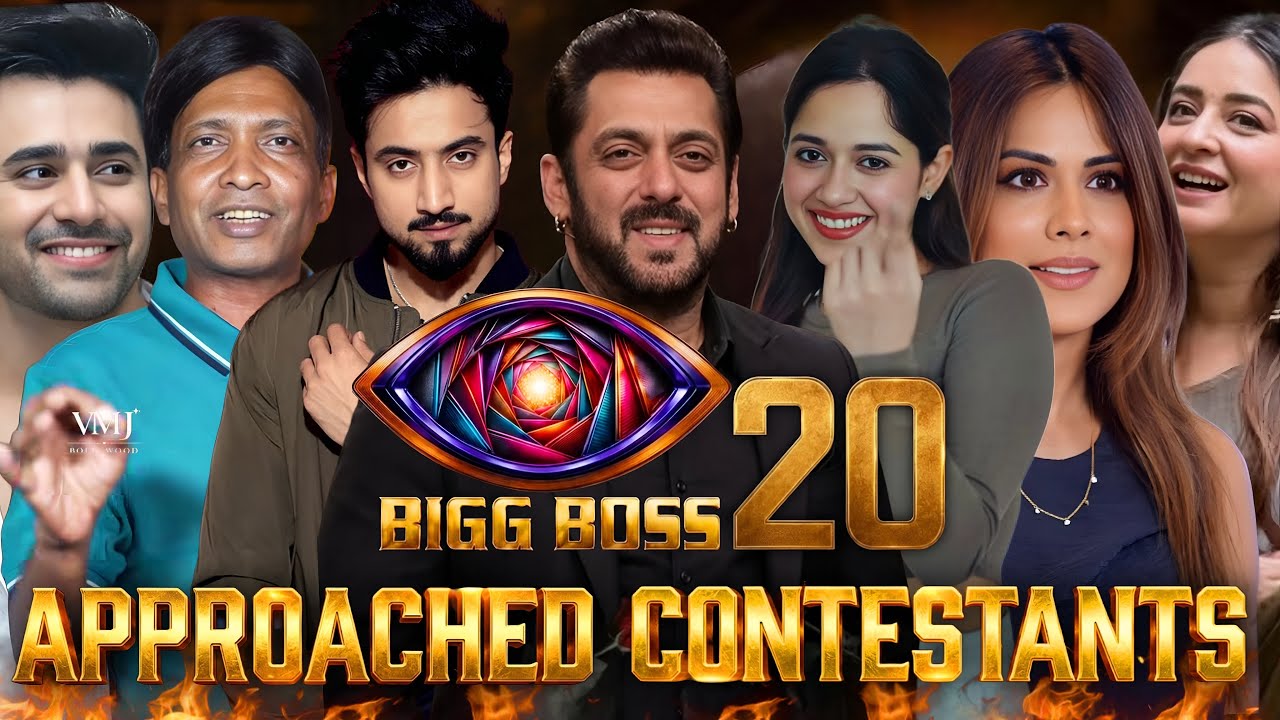 Bigg Boss 20 APPROACHED CONTESTANTS Till Now 🤯 Full List | BB20 Colors TV