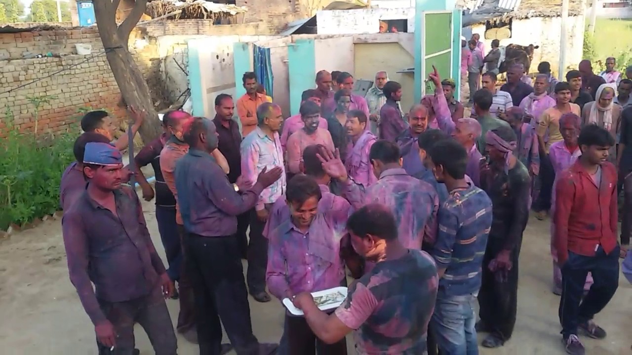 Desi Holi at Village Himmatpur Kakamai Distt Etah up