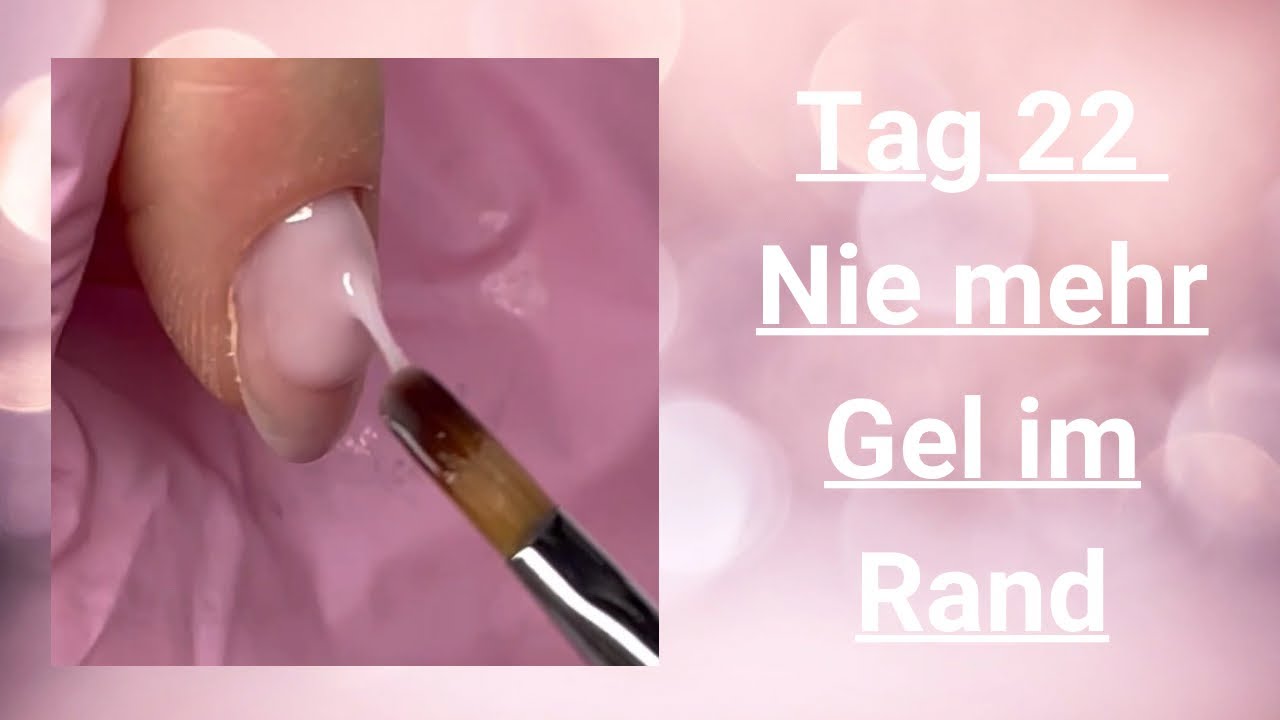 Tag 22 - Aufbau modellieren / Nie mehr Gel im Rand | 30 Tage Nail Challenge | Mimi made it